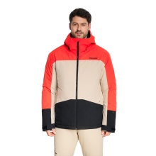 Ziener Winter Ski Jacket Taraino-Z (waterproof, windproof, warm) 2025 red/sand/black men's